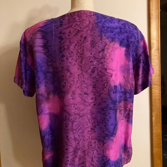 Bundle of Silk Tops-6/Multi colored - Picture 3 of 10